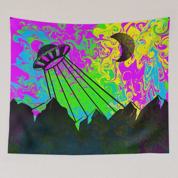 Item preview, Trippy mountains  designed and sold by ahlukip.