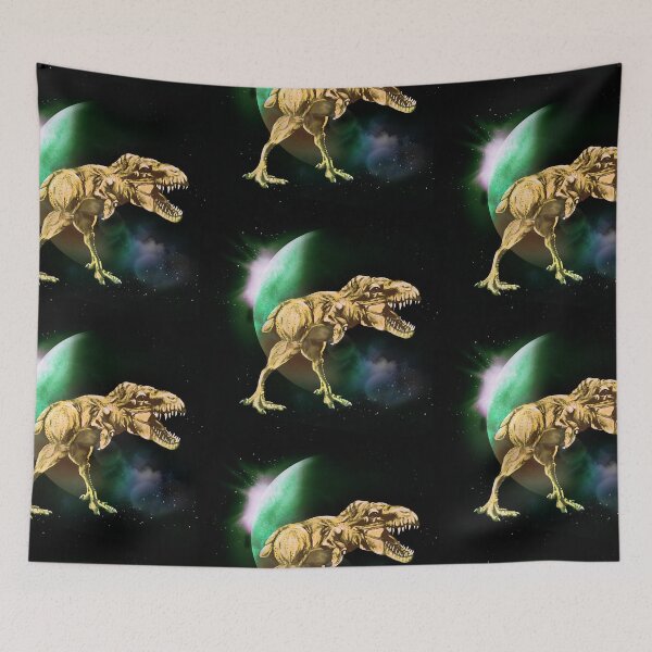 Item preview, Dinosaur Chicken in Outer Space designed and sold by iduzarts.