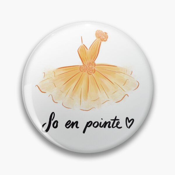 Item preview, Orange tutu en pointe designed and sold by CE-Designs.