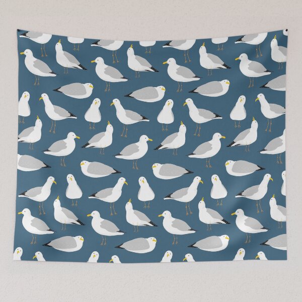 Item preview, Cute Seagulls designed and sold by KelleyVivian.