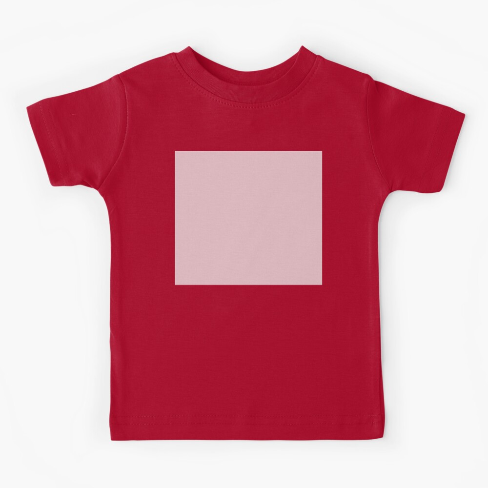 Soft Pink Plain Solid Color Kids T-Shirt for Sale by SqueakyRicardo