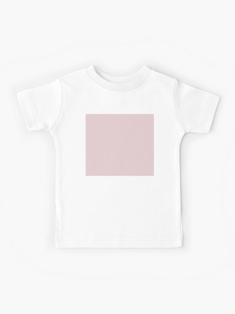 Soft Pink Plain Solid Color Kids T-Shirt for Sale by SqueakyRicardo