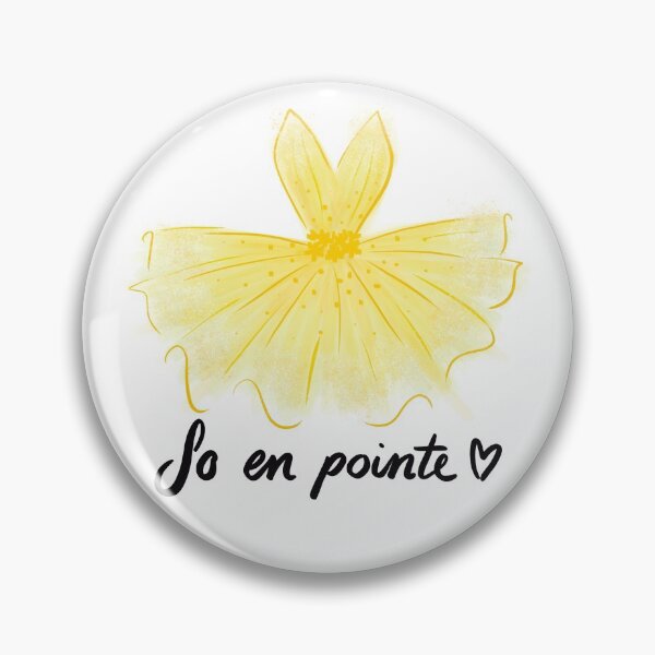 Item preview, Yellow tutu en pointe designed and sold by CE-Designs.