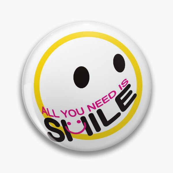 Item preview, ALL YOU NEED IS SMILE. designed and sold by auraclover.