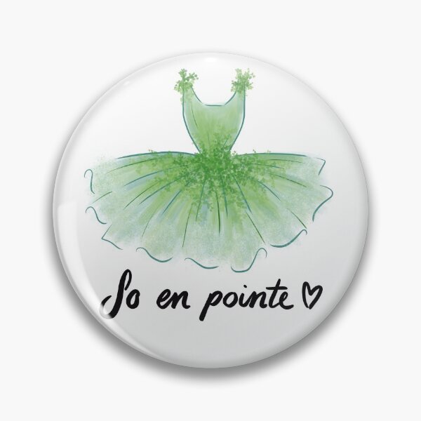 Item preview, Green tutu en pointe designed and sold by CE-Designs.