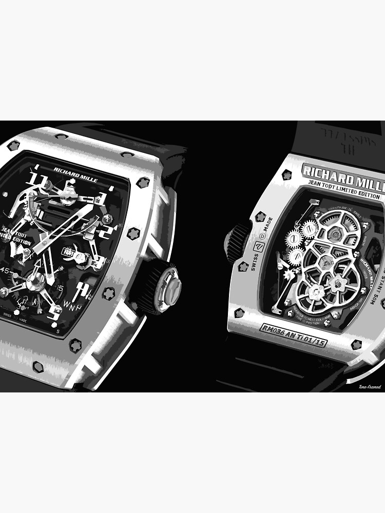 Richard Mille Reverse Watch Art Print