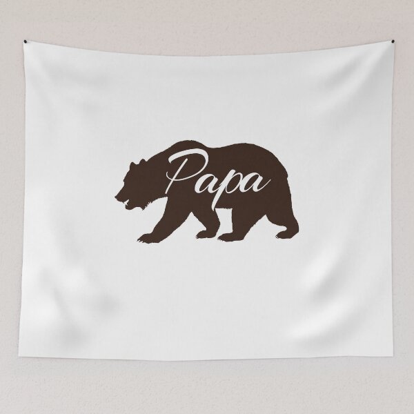 Item preview, Fathers day papa bear designed and sold by ZEDSOU ⭐⭐⭐⭐⭐.