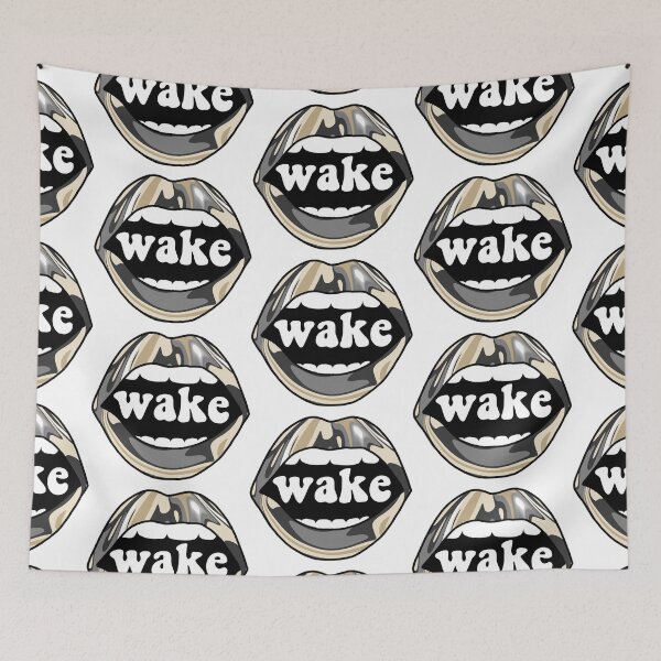 Item preview, wake tie dye lips designed and sold by Katlyn Walter.