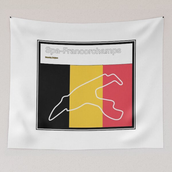 Item preview, Spa-Franchorchamps Circuit designed and sold by BingBangDesigns.