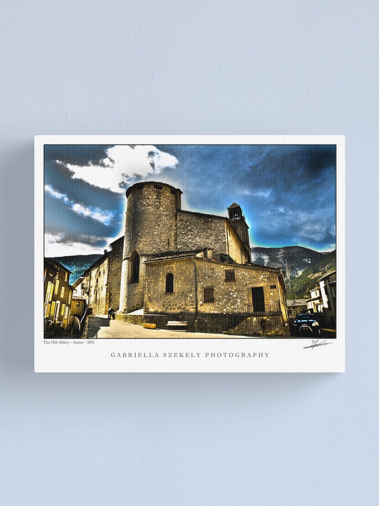 Alternate view of Old abbey Canvas Print
