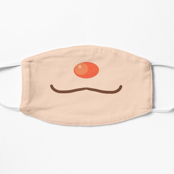 Villager W Smile Flat Mask