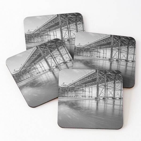 Item preview, Long exposure of a pier on the Norfolk coast, UK designed and sold by yackers1.