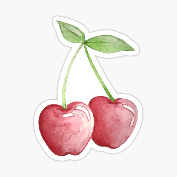 Item preview, Watercolor Cherries designed and sold by Isabella  Olori.