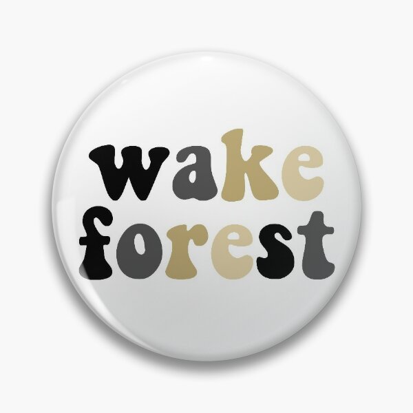 Wake Forest Academic Calendar 2023 Wake Forest Pins And Buttons | Redbubble