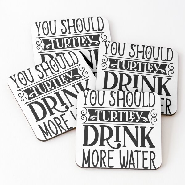 Item preview, You should turtley drink more water: Funny summer shirt. designed and sold by fajali master.