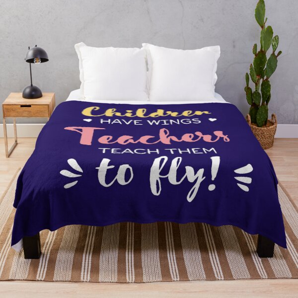 Item preview, Children have Wings Teachers teach them to Fly - Teacher Appreciation Gifts designed and sold by betternotes.