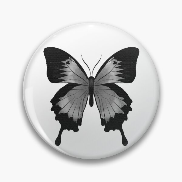 Item preview, Gray Watercolor Butterfly designed and sold by isacaste.