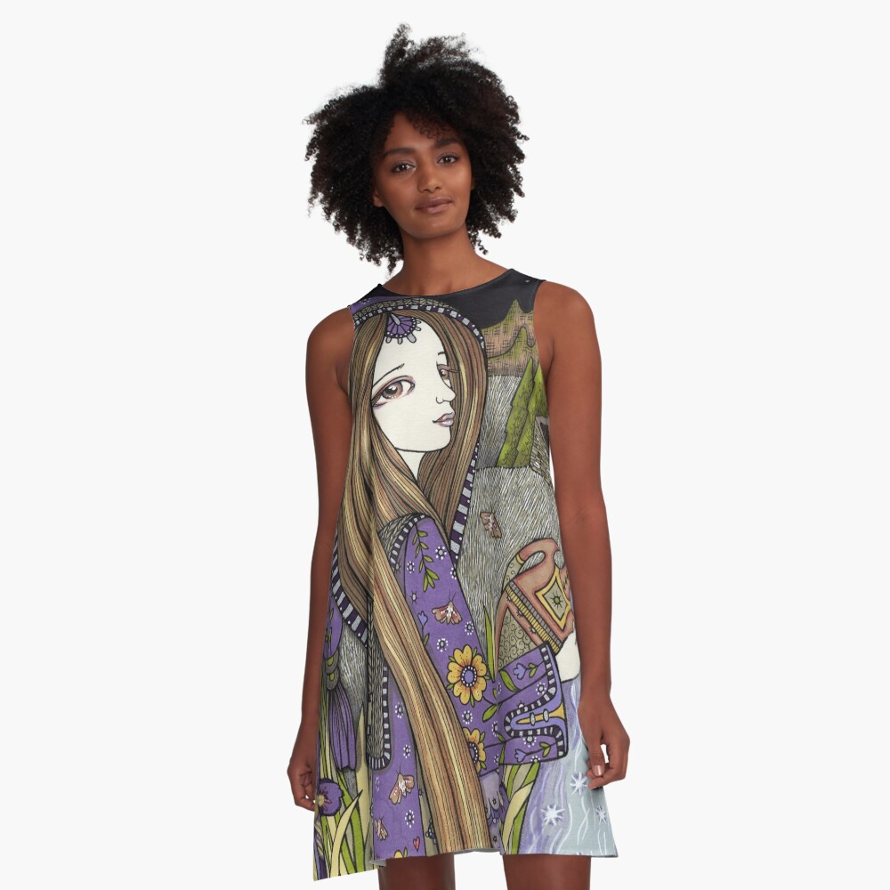 Item preview, A-Line Dress designed and sold by AnitaInverarity.