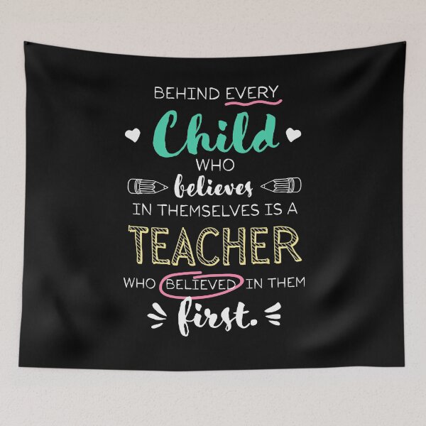 Item preview, Behind every Child Teacher Appreciation Gifts Thank You End of Year designed and sold by betternotes.