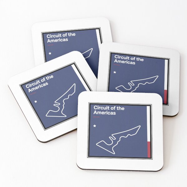 Item preview, Circuit Of The Americas Circuit designed and sold by BingBangDesigns.
