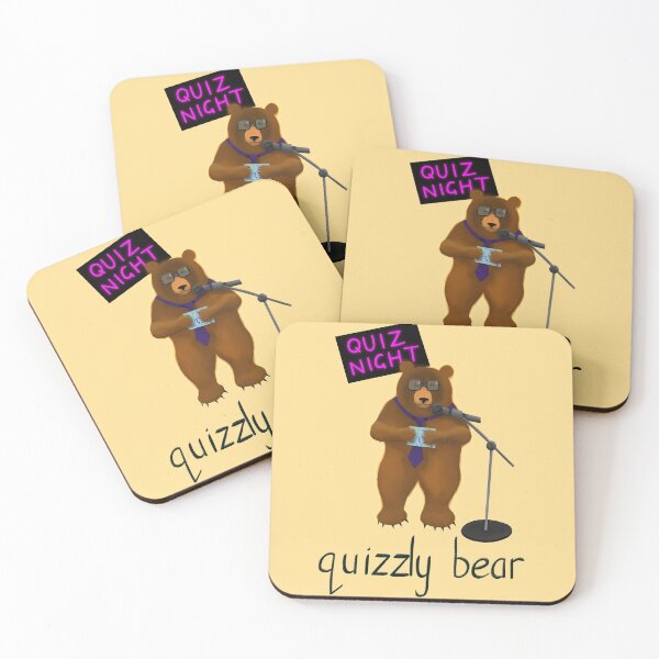 Item preview, Quizzly Bear designed and sold by Elliestrations.