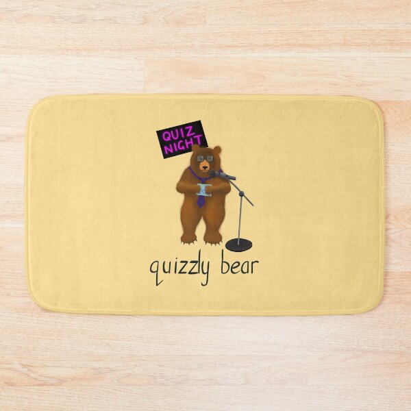 Item preview, Quizzly Bear designed and sold by Elliestrations.