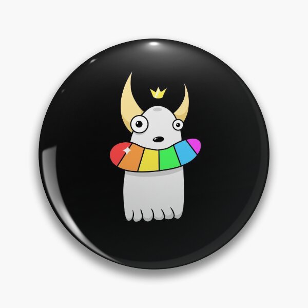 Item preview, Charming King Rainbow Doodle Ghost Character designed and sold by KingScribbler.