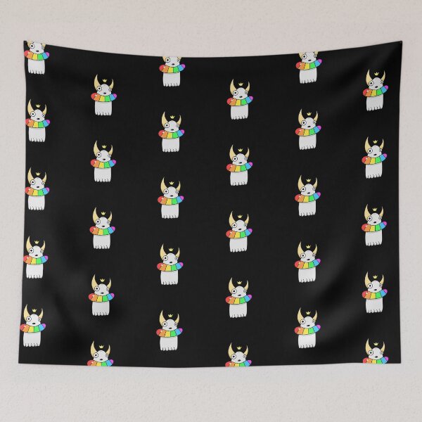 Item preview, Charming King Rainbow Doodle Ghost Character designed and sold by KingScribbler.