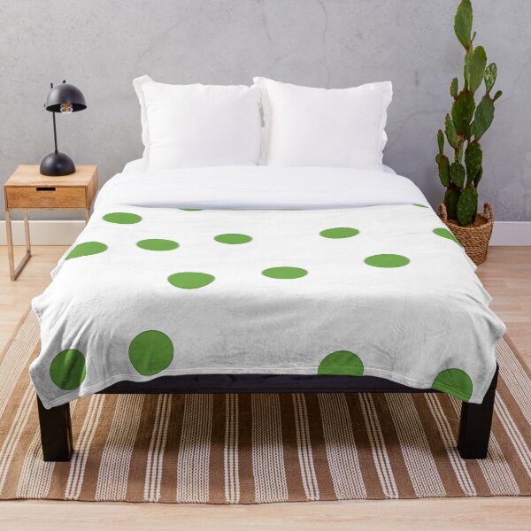Aperçu de l'œuvre Pois vert avec fond blanc créée et vendue par pro2ozoa.