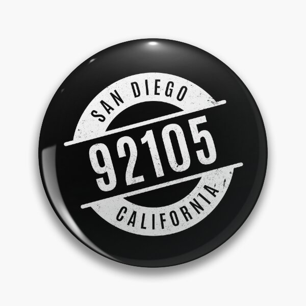 Item preview, San Diego California 92105 Zip Code designed and sold by creativecurly.