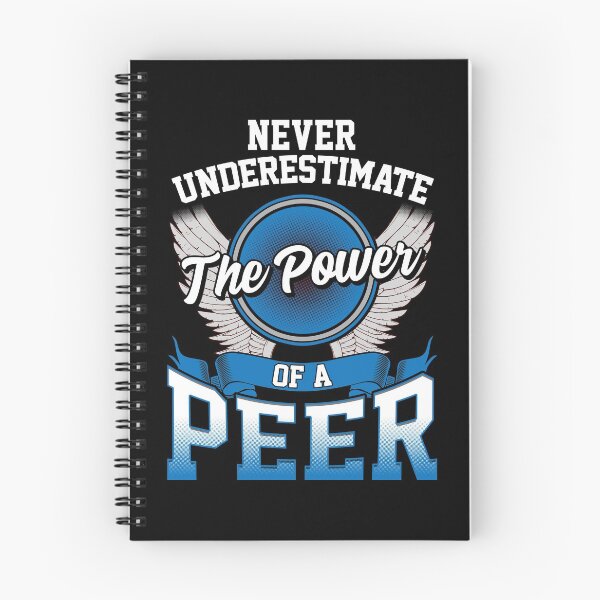 Item preview, Never Underestimate The Power Of A Peer designed and sold by UniQueensShop.
