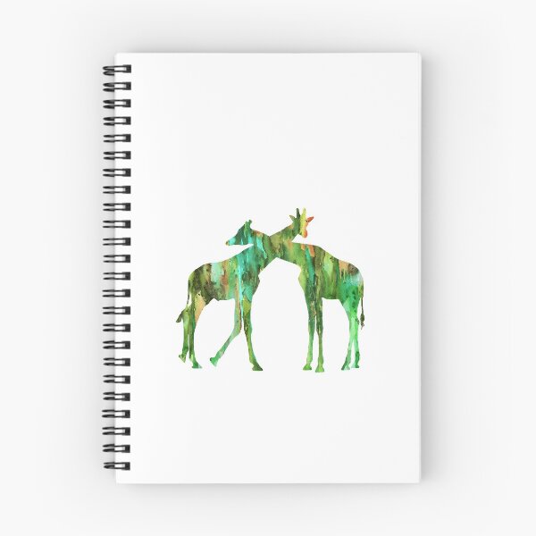 Item preview, Giraffe, giraffe couple  designed and sold by Rosaliartbook.
