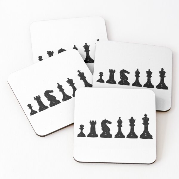 Item preview, Black Chess Pieces designed and sold by PH-Design.