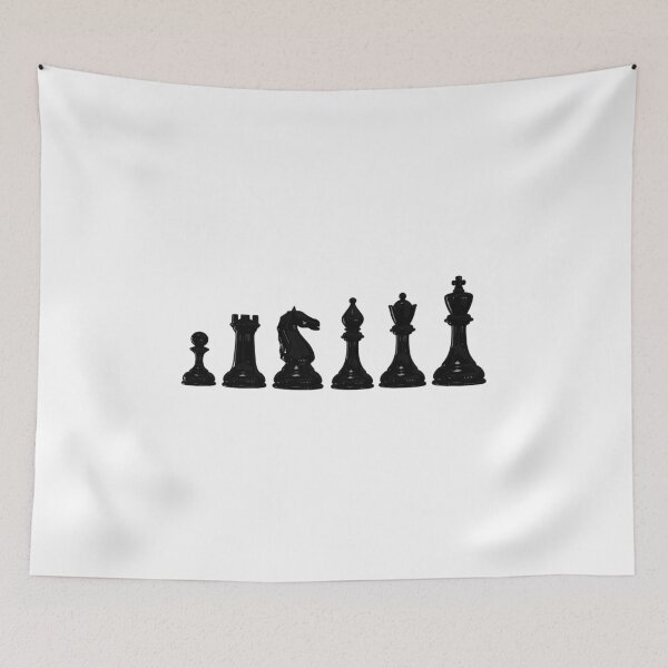 Item preview, Black Chess Pieces designed and sold by PH-Design.