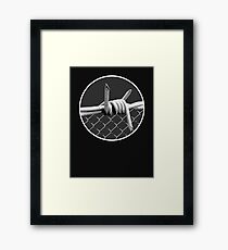 wire Framed Print