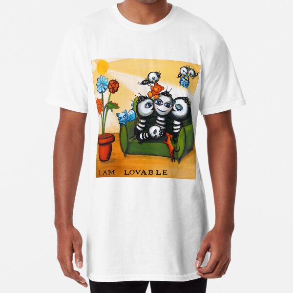 arte inspirador con citas positivas para recordarte cada día que eres una gran persona. Camiseta larga