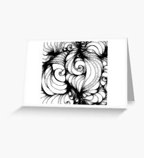 topographical Greeting Card