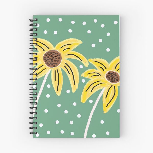 Item preview, Yellow Daisies with Polka Dot Background designed and sold by RepeatCandy.
