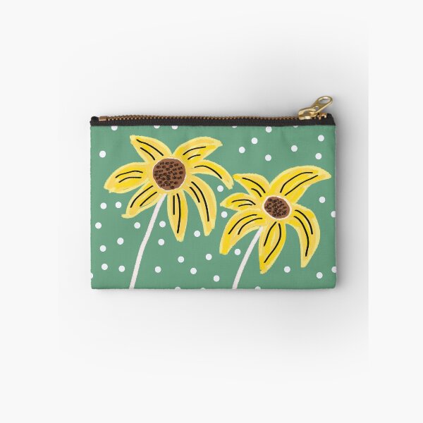 Item preview, Yellow Daisies with Polka Dot Background designed and sold by RepeatCandy.