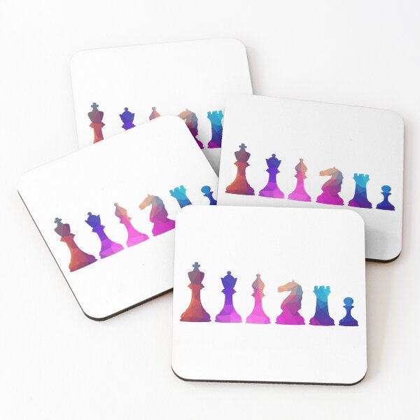 Item preview, Colorful Chess Pieces designed and sold by PH-Design.