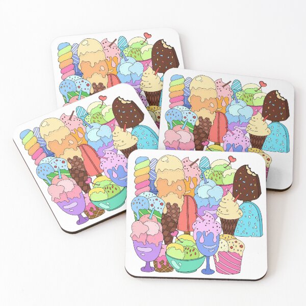 Item preview, Colorful ice creams designed and sold by Hangrid-Work.