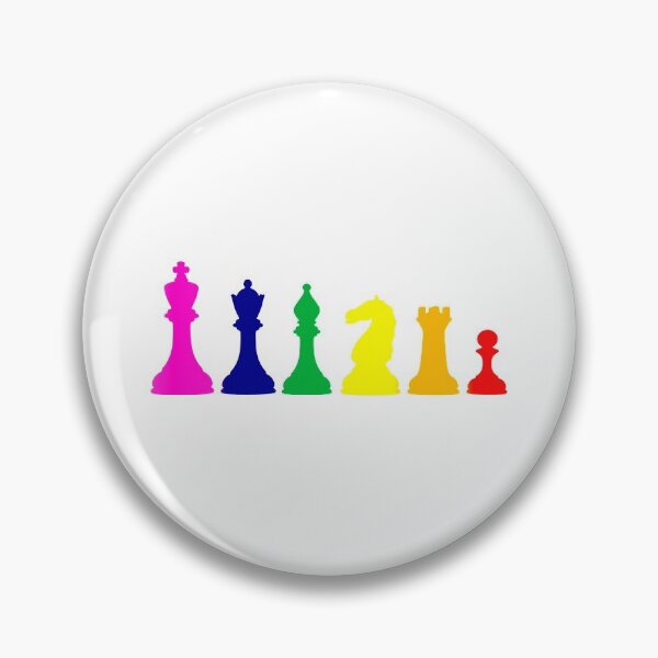 Item preview, Rainbow Chess Pieces designed and sold by PH-Design.