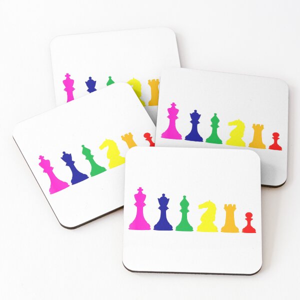 Item preview, Rainbow Chess Pieces designed and sold by PH-Design.