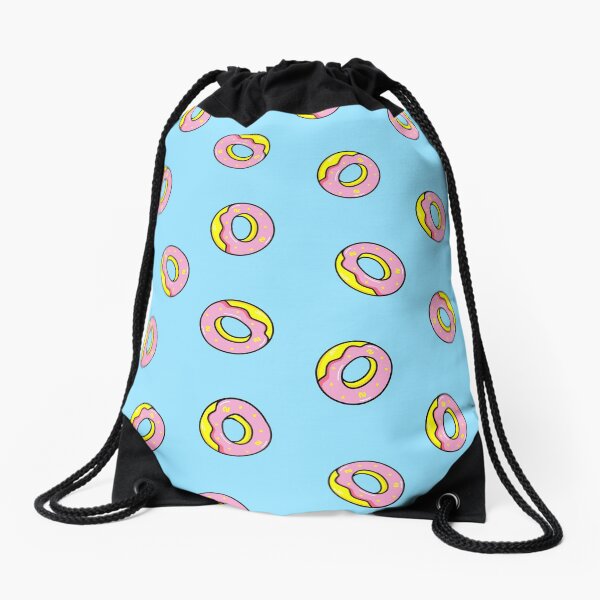 Donuts Blue Turnbeutel