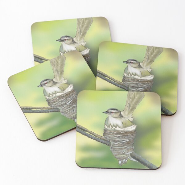 Item preview, Little bird on nest in Spring designed and sold by Brushes with Nature.