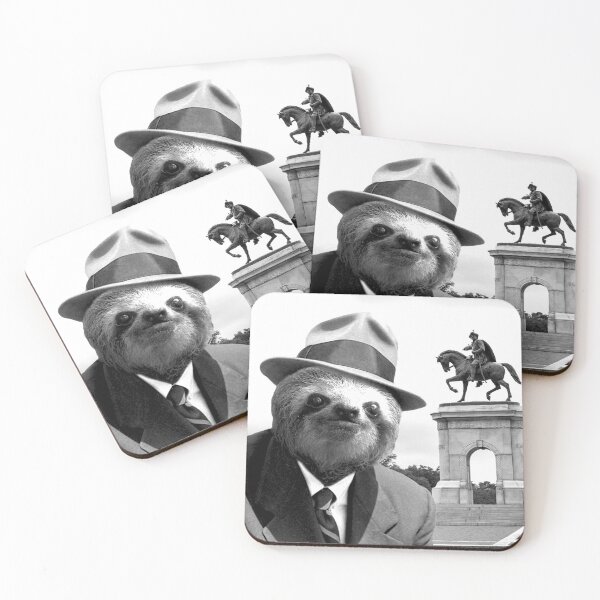 Item preview, Gentleman Sloth in Houston designed and sold by Furry And Purry.