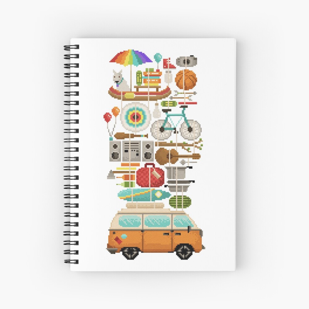Item preview, Spiral Notebook designed and sold by EleanorLutz.