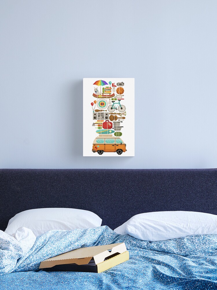 Thumbnail 1 of 3, Canvas Print, Best Trip Ever designed and sold by EleanorLutz.