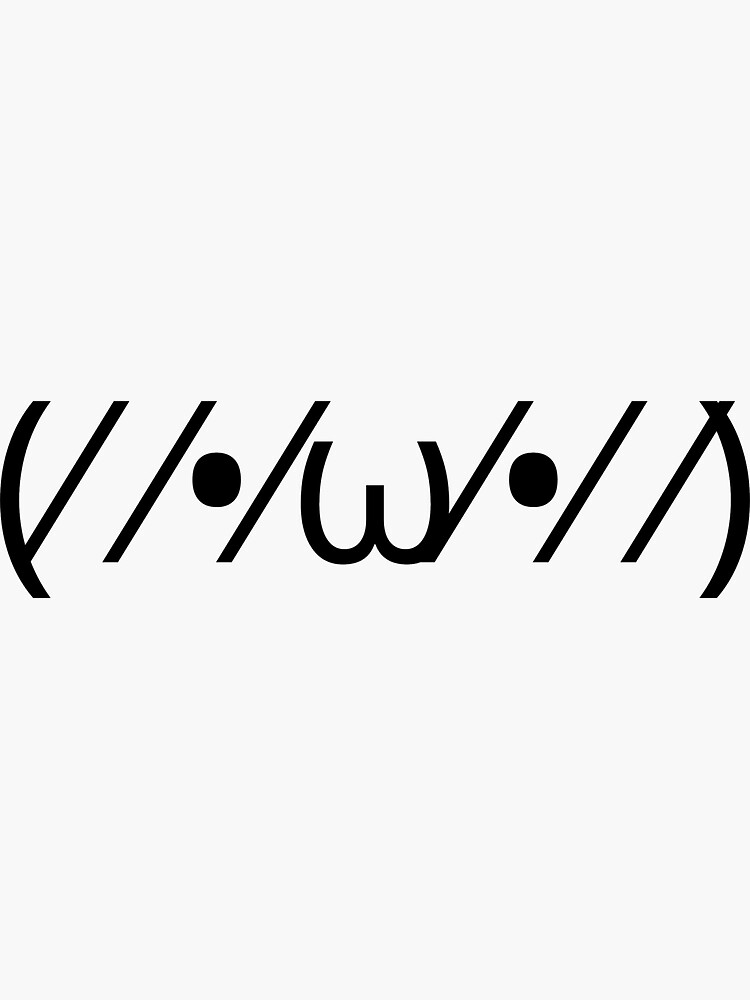 "Japanese Emoji Blushing" Sticker for Sale by ametrin Redbubble