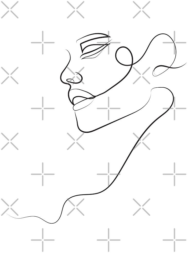 single line female form